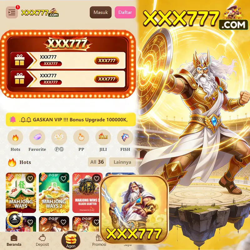xxx777 Masuk